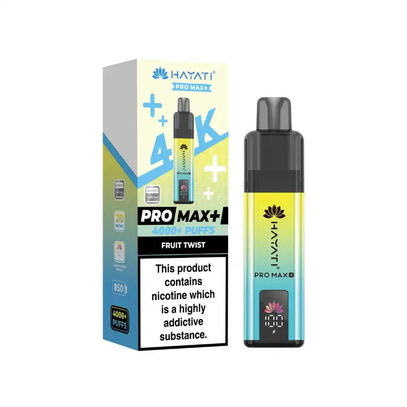 Hayati Pro Max Plus 4000 Prefilled Vape Kit (Box of 5)