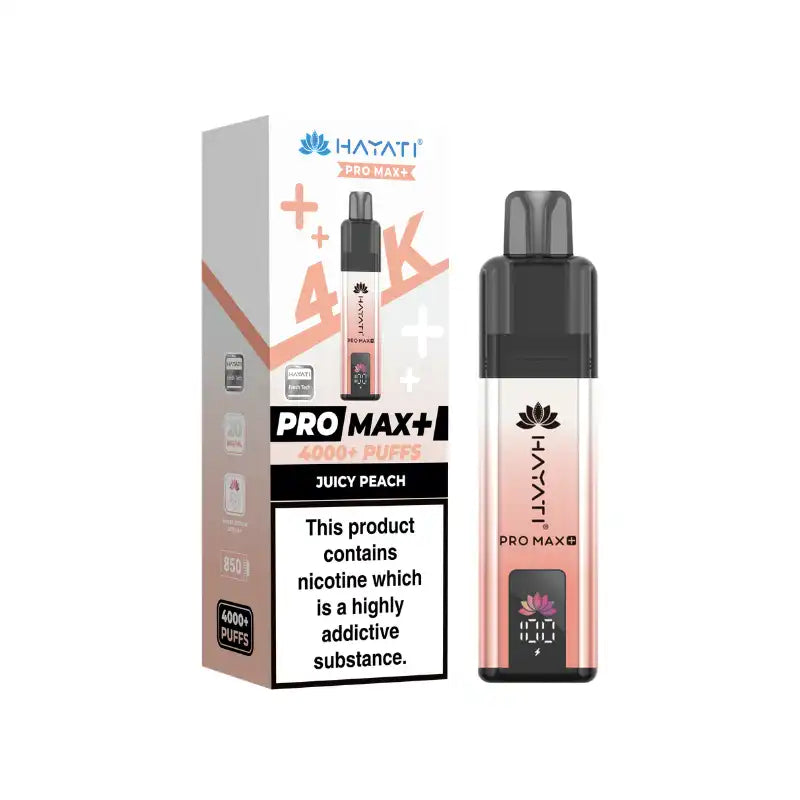 Hayati Pro Max Plus 4000 Prefilled Vape Kit (Box of 5)