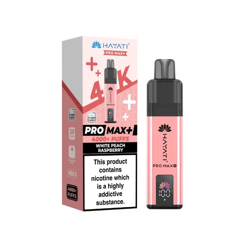 Hayati Pro Max Plus 4000 Prefilled Vape Kit (Box of 5)