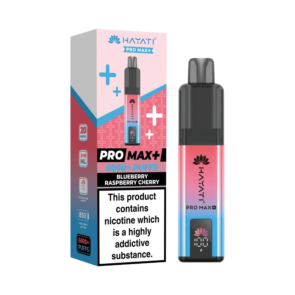 Hayati Pro Max Plus 6000 Box of 5 Prefilled Vape Kit