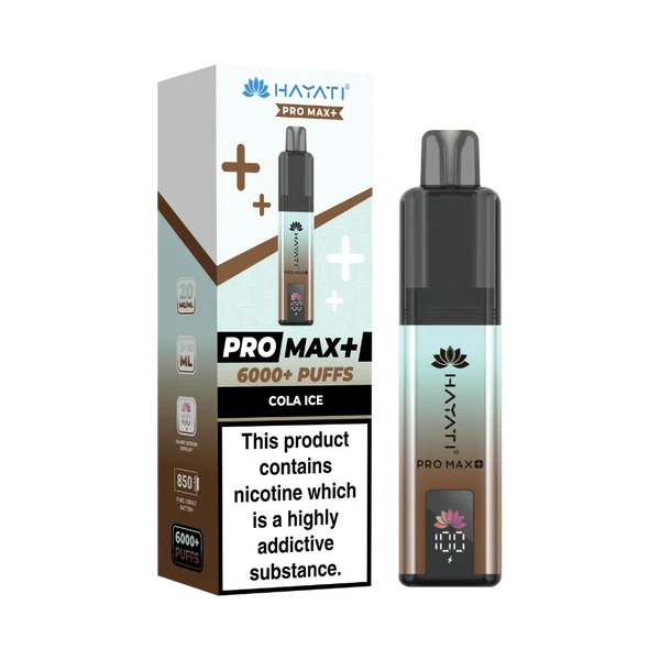 Hayati Pro Max Plus 6000 Box of 5 Prefilled Vape Kit