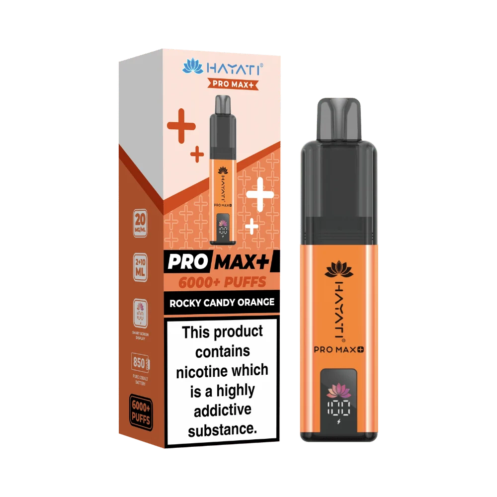 Hayati Pro Max Plus 6000 Box of 5 Prefilled Vape Kit