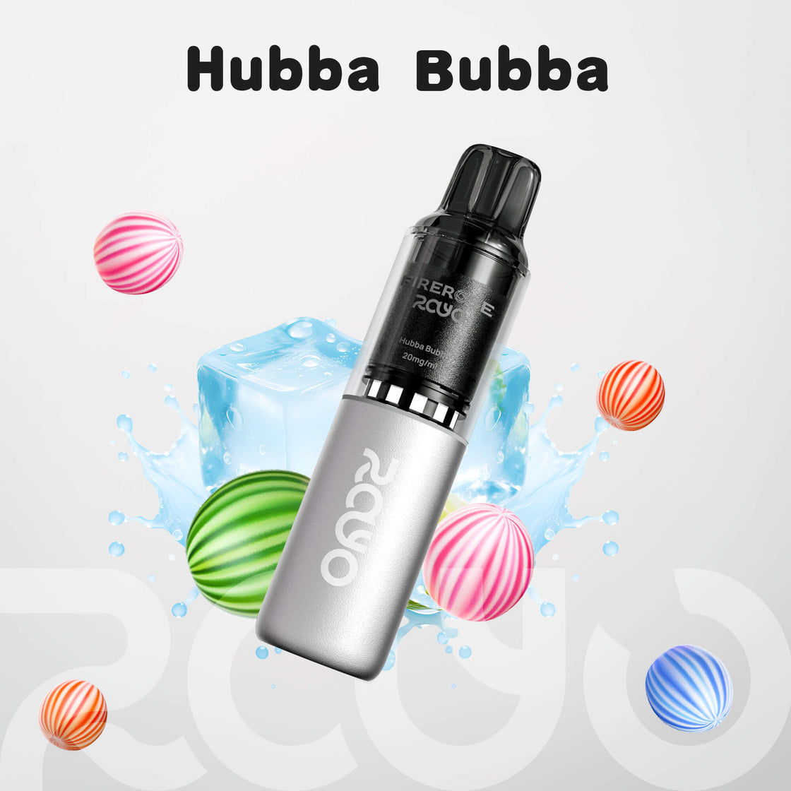 Firerose Rayo 600 Puffs Vape Kit - 20mg - 10 Pack