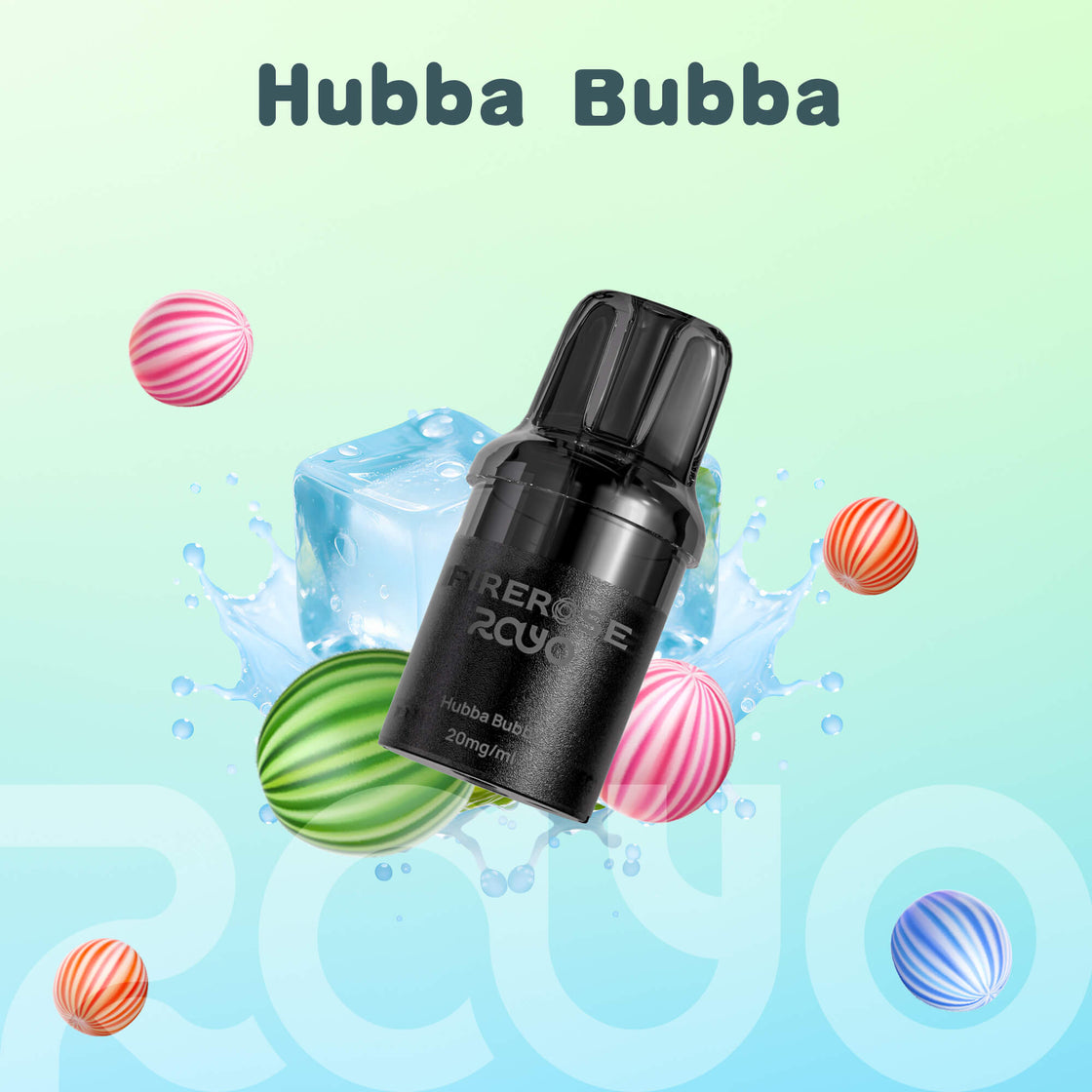 Firerose Rayo Replacement Pods - 20mg - Pack of 5(2ml+2ml)