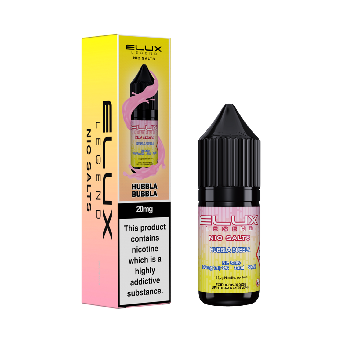 Elux Legend Nic Salts Box of 10