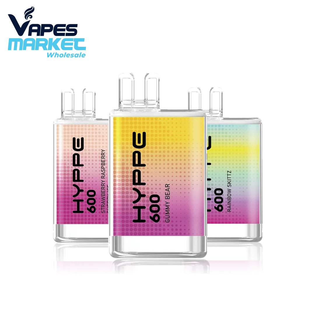 Hyppe 600 Crystal Disposable Vape Pod - Pack of 10