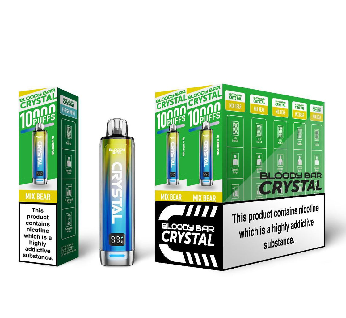 Bloody Bar Crystal 10000 Kit Box of 10