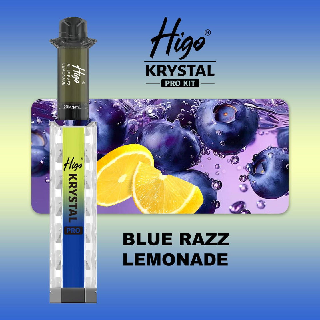 Higo Krystal Pro 600 Prefilled Pod Kit (Box of 10)