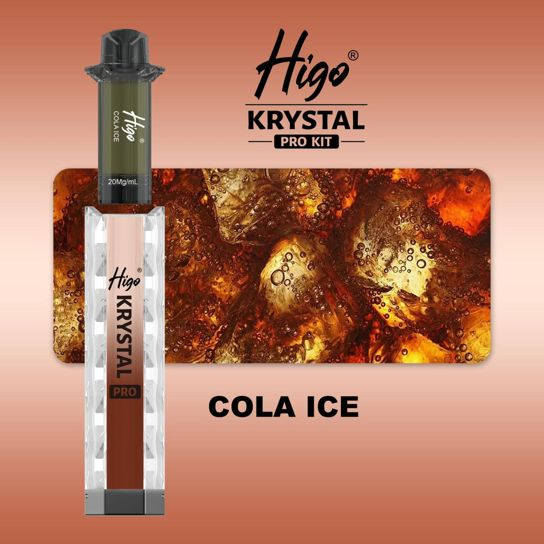 Higo Krystal Pro 600 Prefilled Pod Kit (Box of 10)