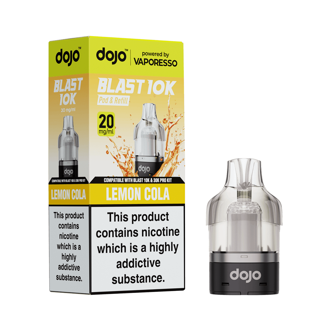 Vaporesso Dojo Blast 10K Prefilled Pods (Box of 5)