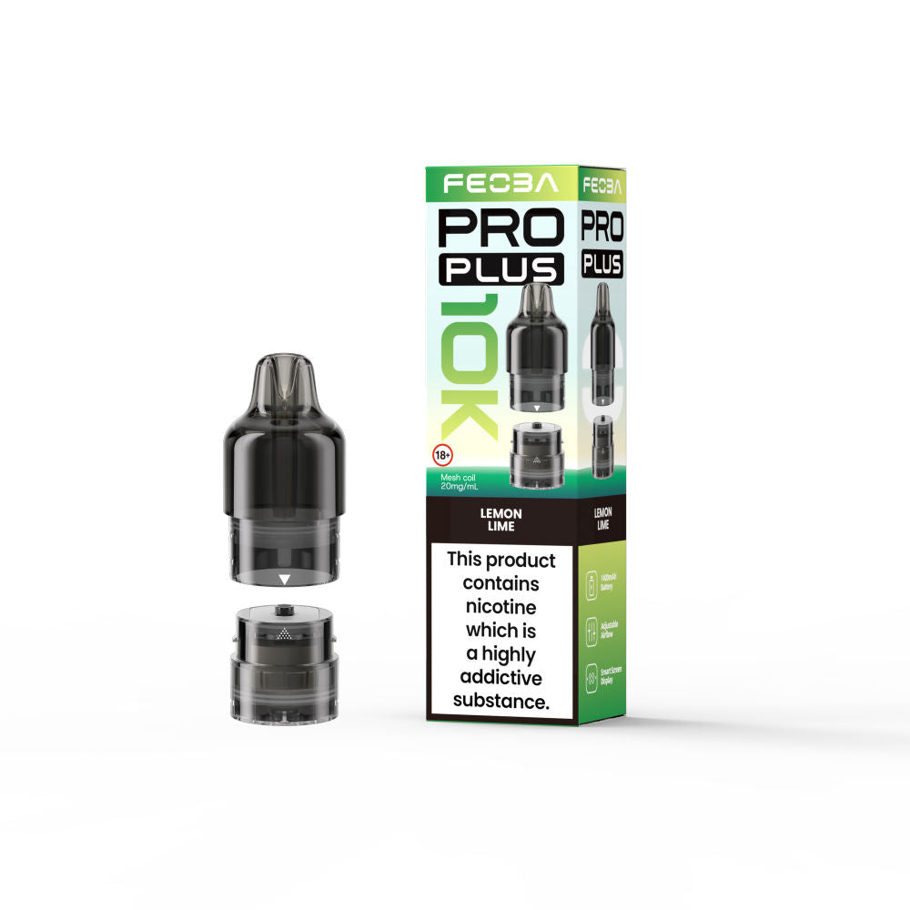 Feoba Pro Plus Replacement Vape Pods - 20mg - 5 Pack