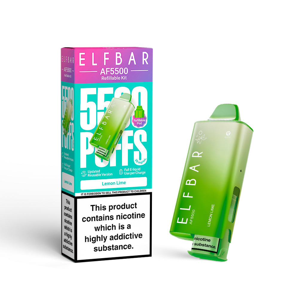 Elf Bar AF5500 Pre-Filled Vape Kit Box of 5