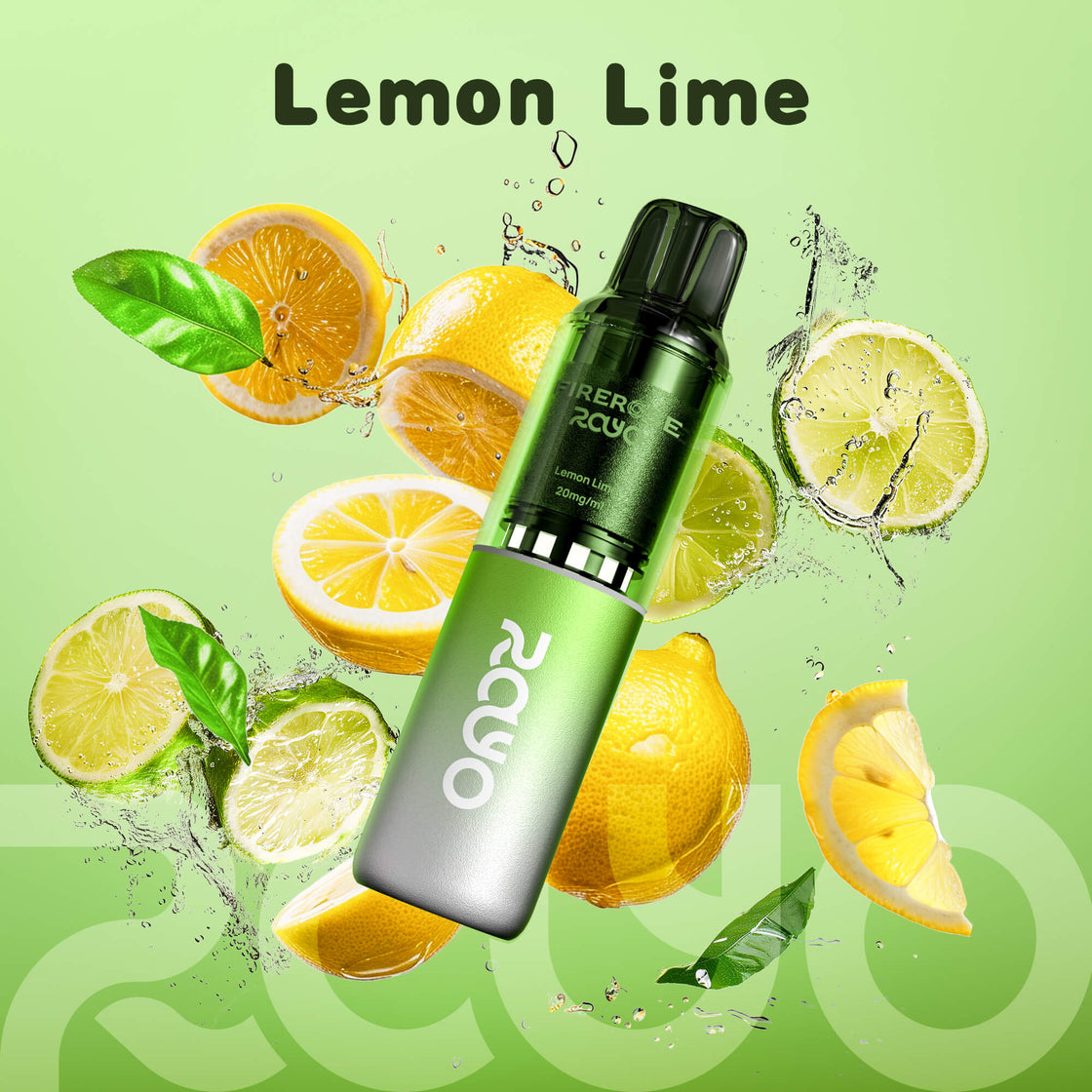 Firerose Rayo 600 Puffs Vape Kit - 20mg - 10 Pack