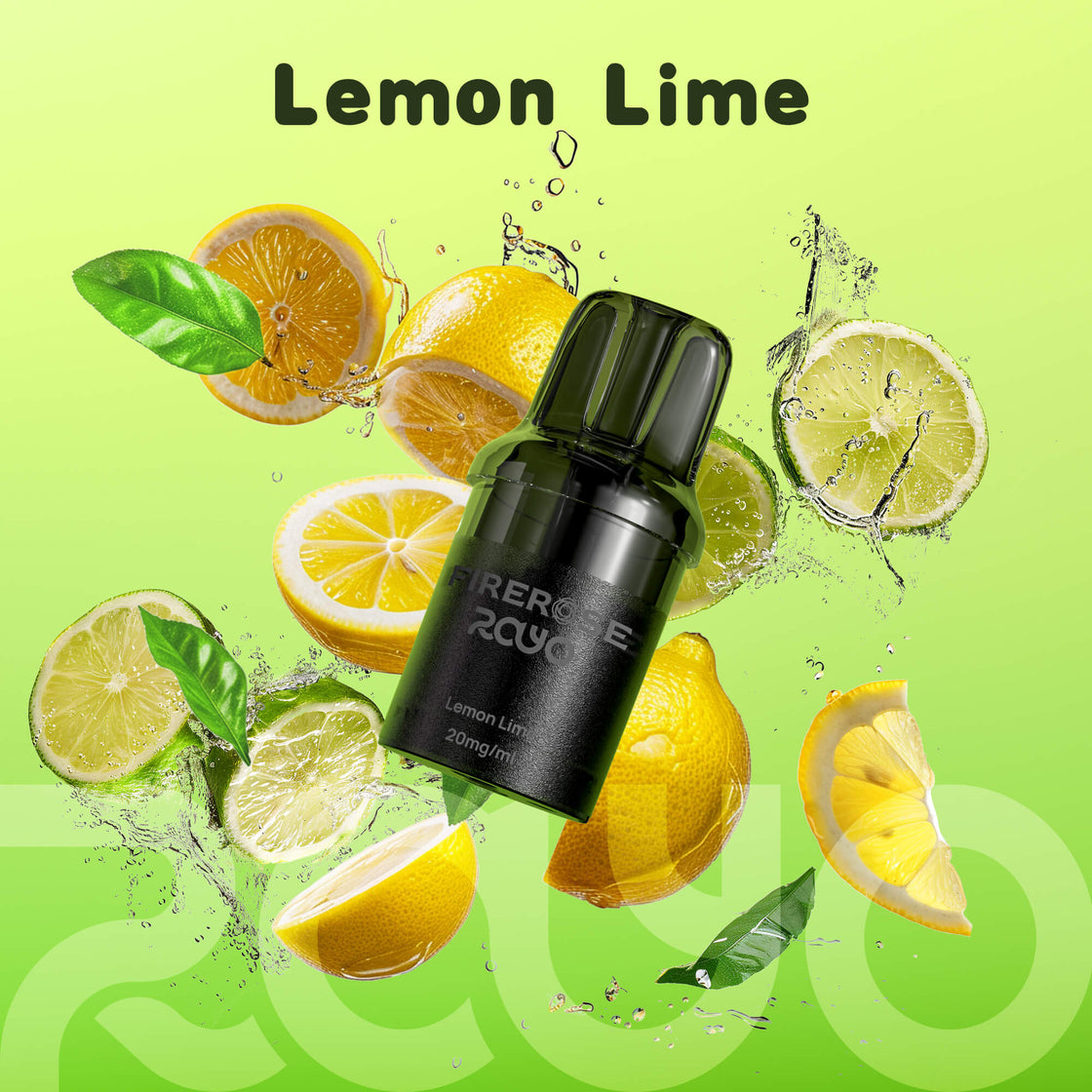 Firerose Rayo Replacement Pods - 20mg - Pack of 5(2ml+2ml)