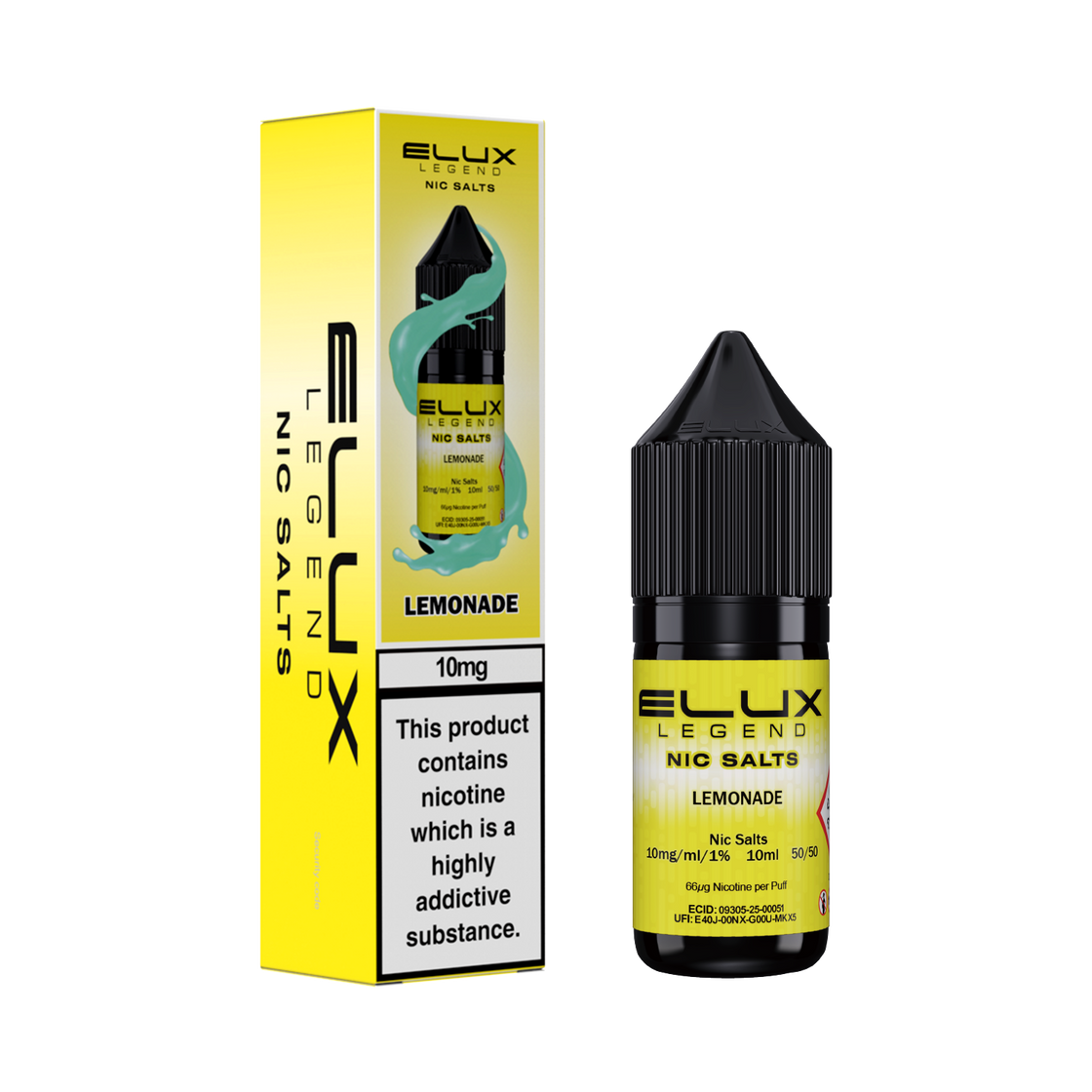 Elux Legend Nic Salts Box of 10