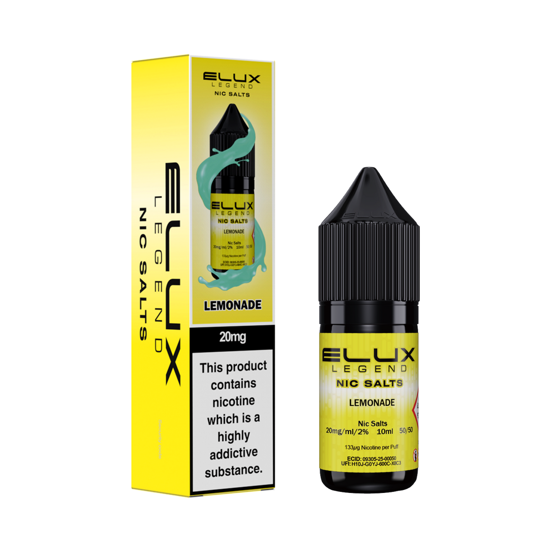 Elux Legend Nic Salts Box of 10