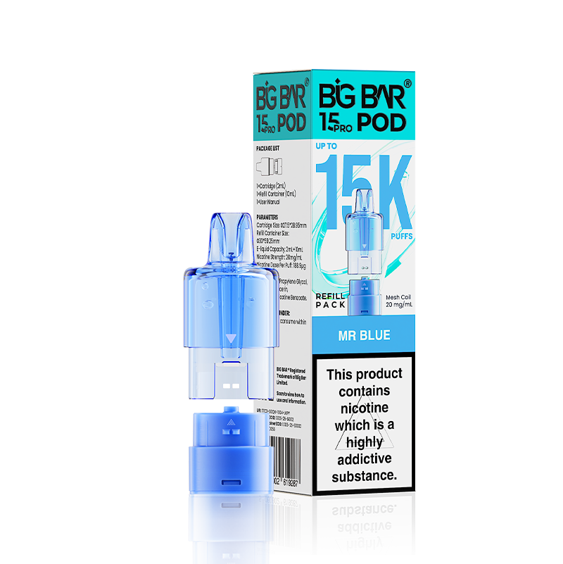 Big Bar 15 Pro Prefilled Pods (Box of 5)