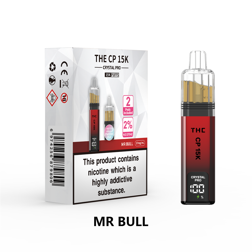 The CP 15K Pre-filled Vape Pod Kit (2x10ml+2ml Pods)- 20mg - 5 Pack