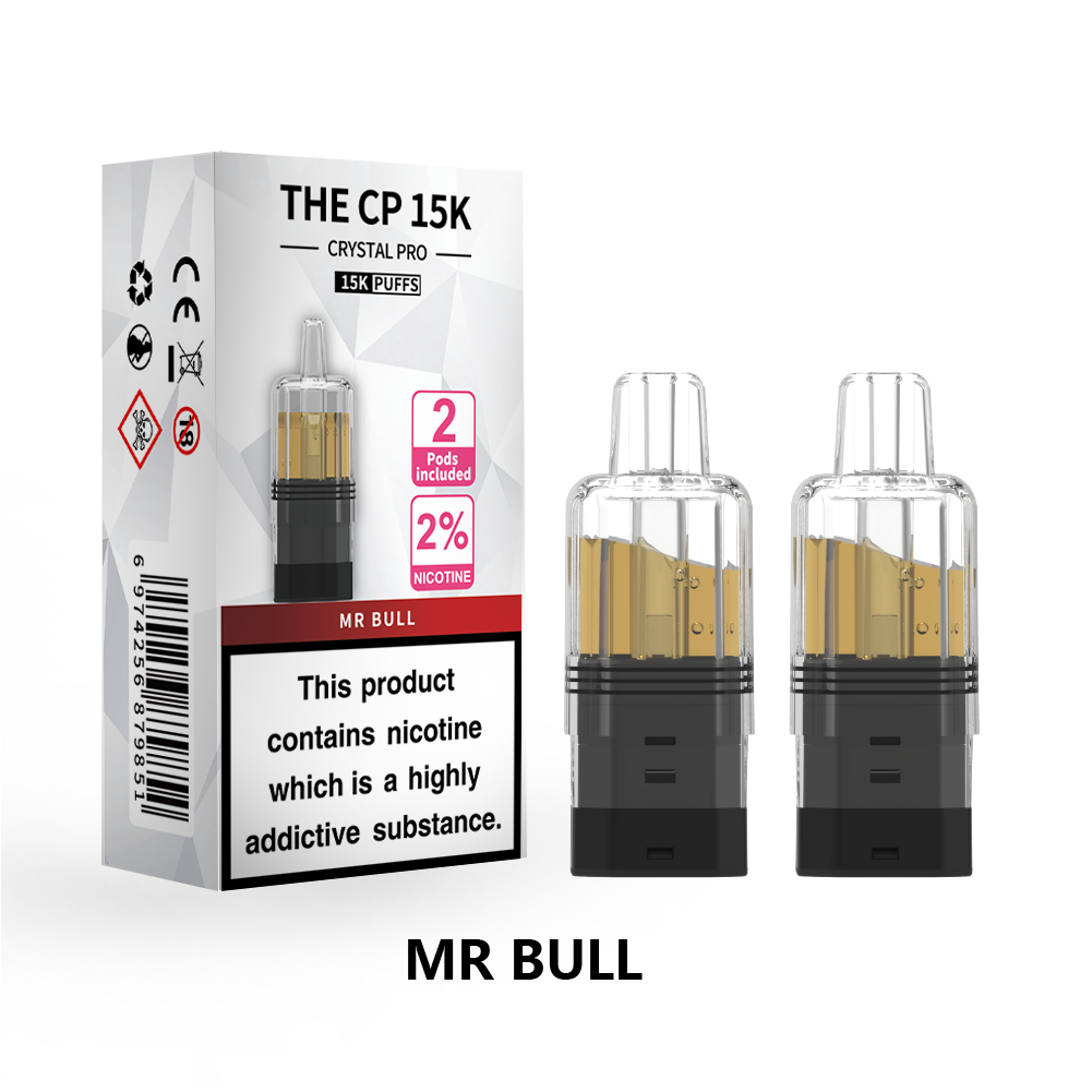 The CP 15K Pre-filled Replacement Pods- (2 x 10ml+2ml) - 20mg - 5 Pack