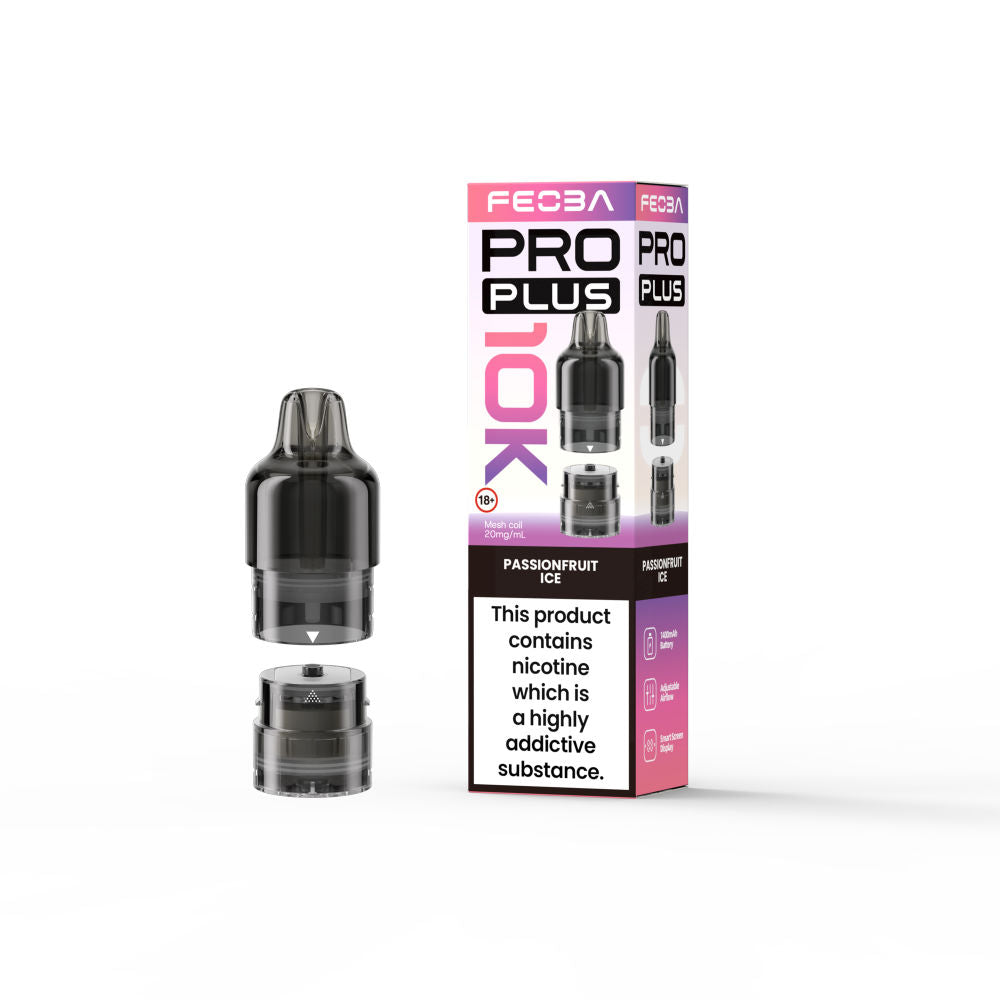 Feoba Pro Plus Replacement Vape Pods - 20mg - 5 Pack