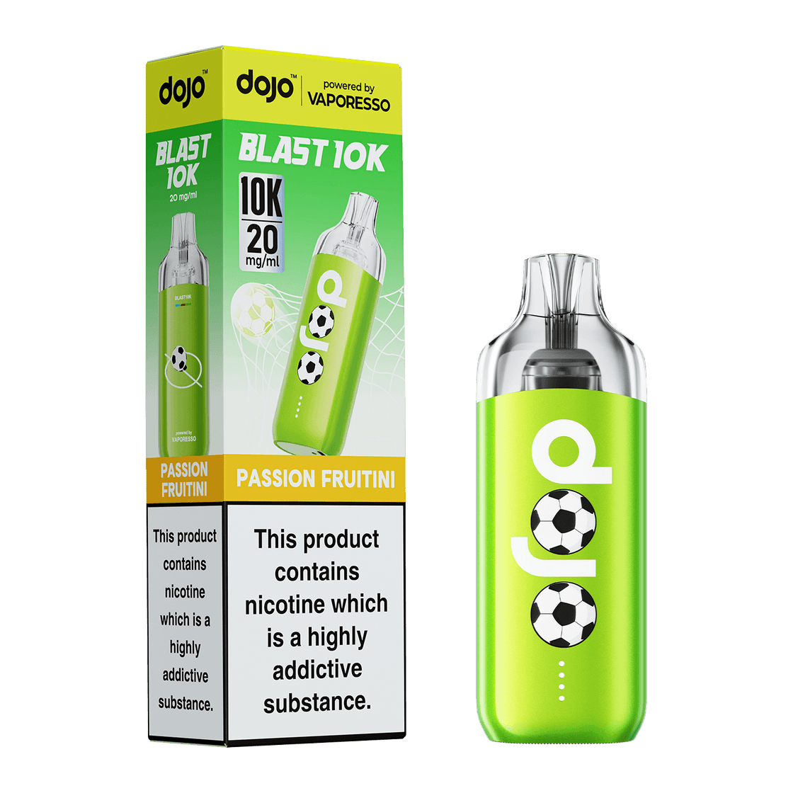 Vaporesso Dojo 10k Vape pod kit Box of 5