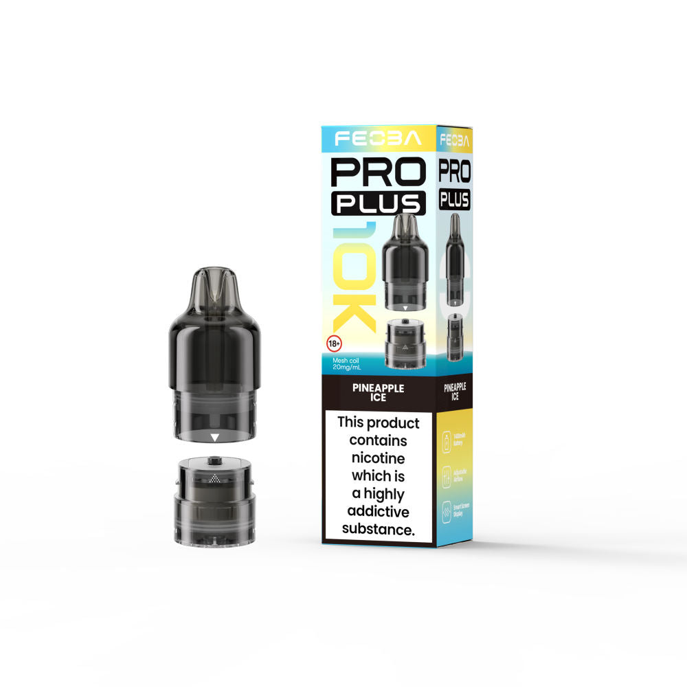 Feoba Pro Plus Replacement Vape Pods - 20mg - 5 Pack