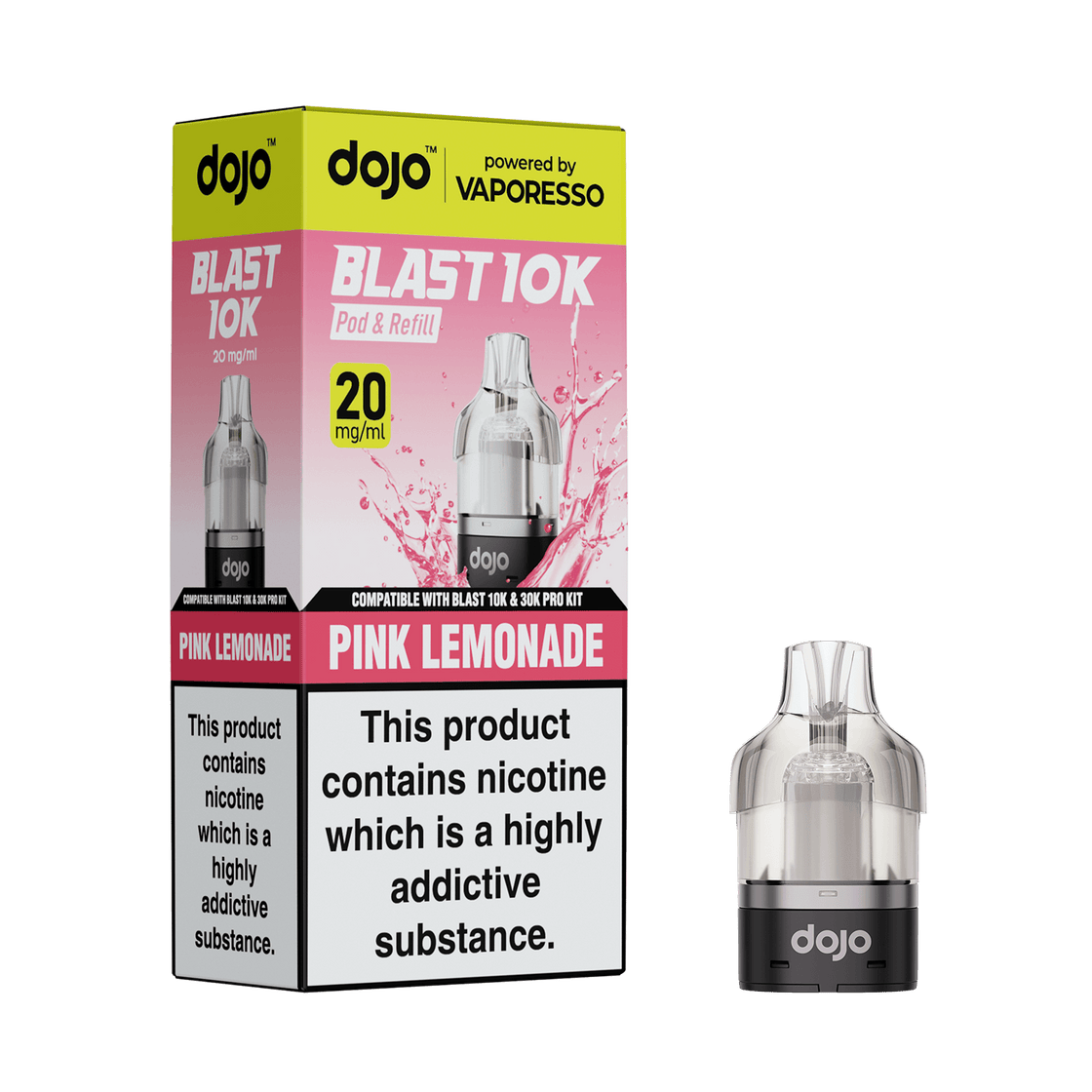 Vaporesso Dojo Blast 30K Pro Replacement Pods 20mg- 5 Pack