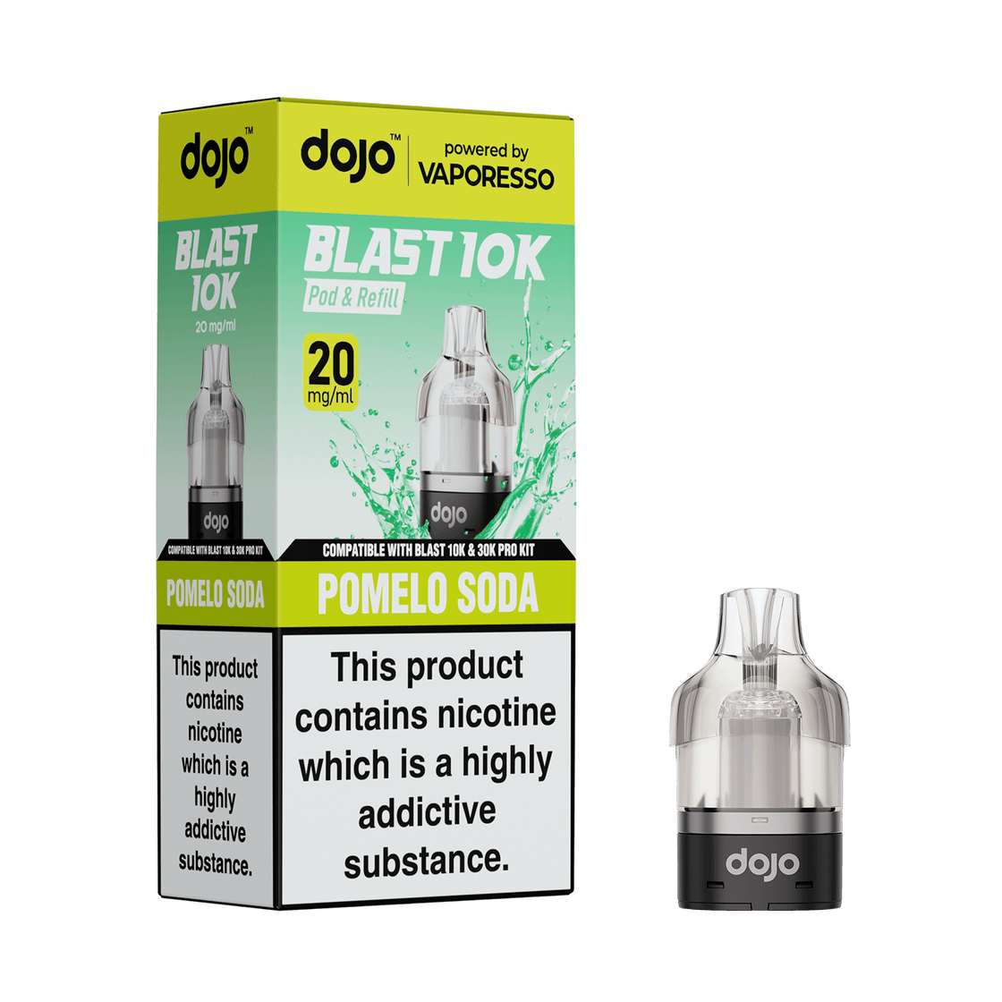 Vaporesso Dojo Blast 30K Pro Replacement Pods 20mg- 5 Pack