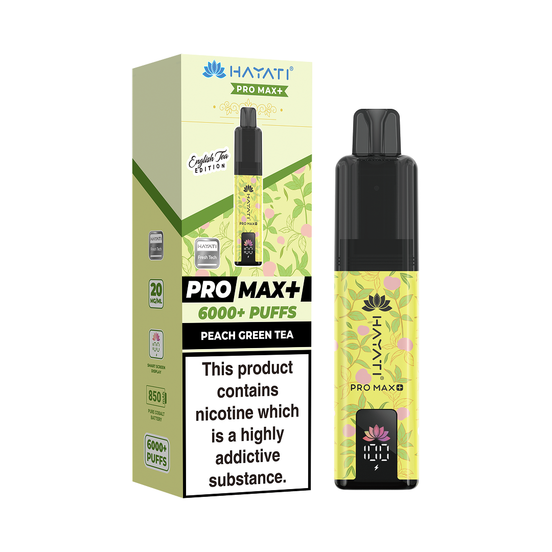 Hayati Pro Max Plus 6000 Box of 5 Prefilled Vape Kit