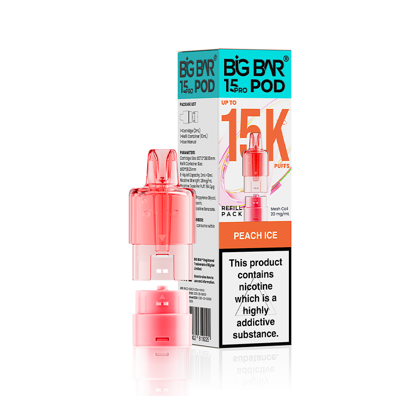 Big Bar 15 Pro Prefilled Pods (Box of 5)