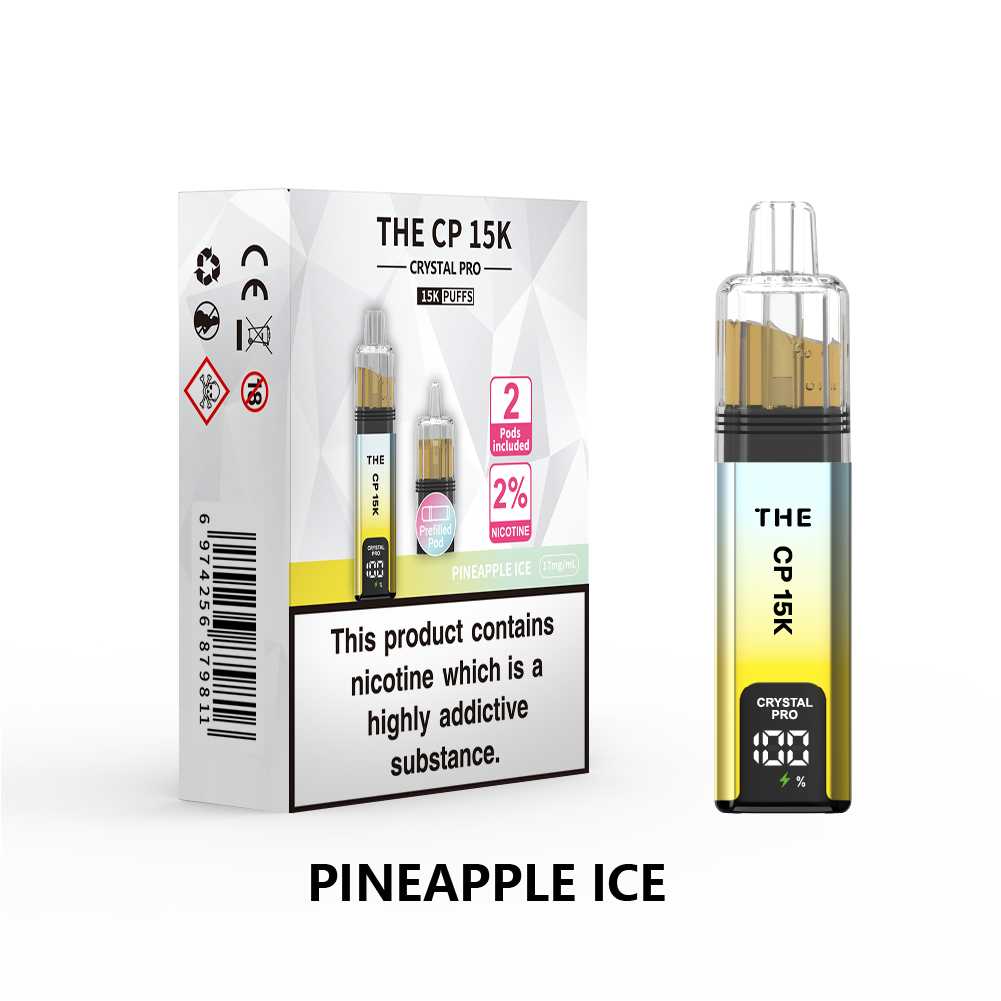 The CP 15K Pre-filled Vape Pod Kit (2x10ml+2ml Pods)- 20mg - 5 Pack