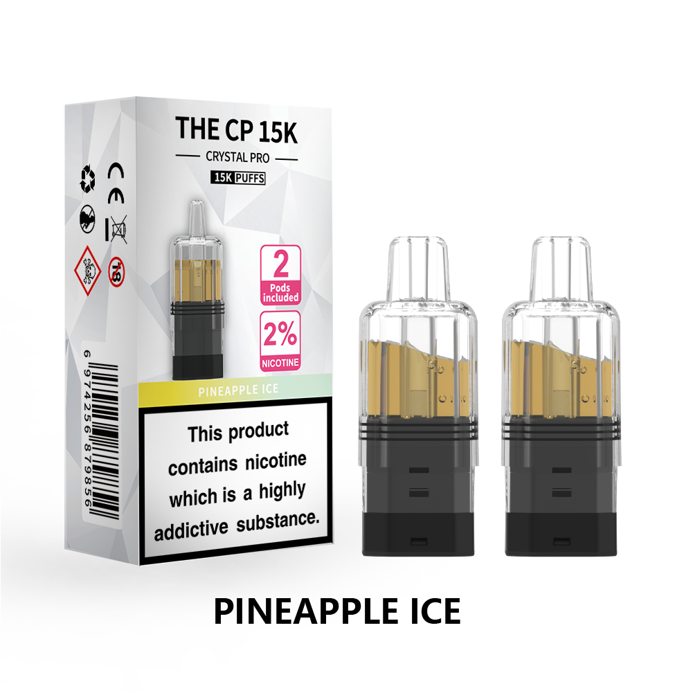 The CP 15K Pre-filled Replacement Pods- (2 x 10ml+2ml) - 20mg - 5 Pack