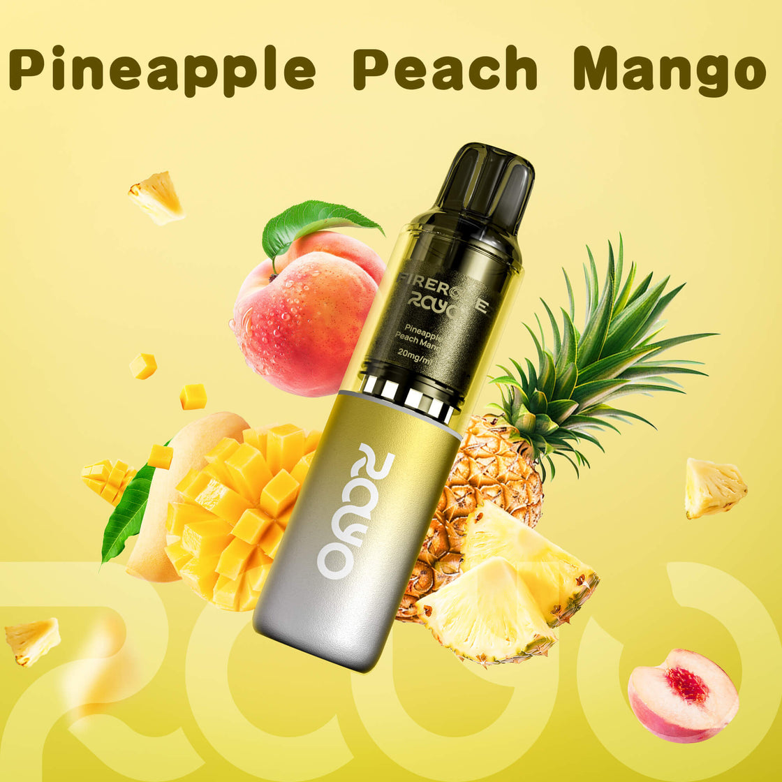 Firerose Rayo 600 Puffs Vape Kit - 20mg - 10 Pack