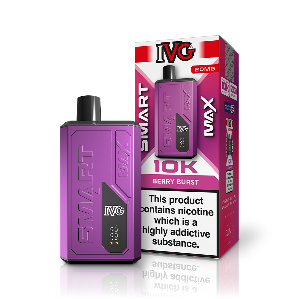 IVG Smart Max 10K Prefilled Pod Kit (Box of 5)