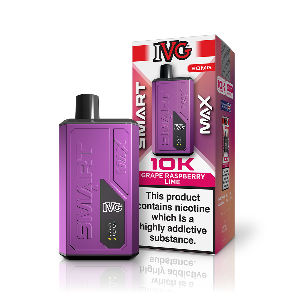 IVG Smart Max 10K Prefilled Pod Kit (Box of 5)