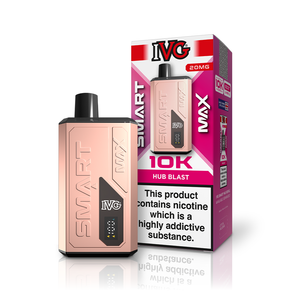 IVG Smart Max 10K Prefilled Pod Kit (Box of 5)