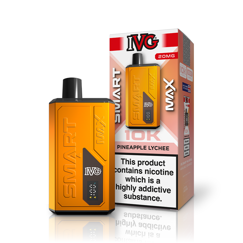 IVG Smart Max 10K Prefilled Pod Kit (Box of 5)