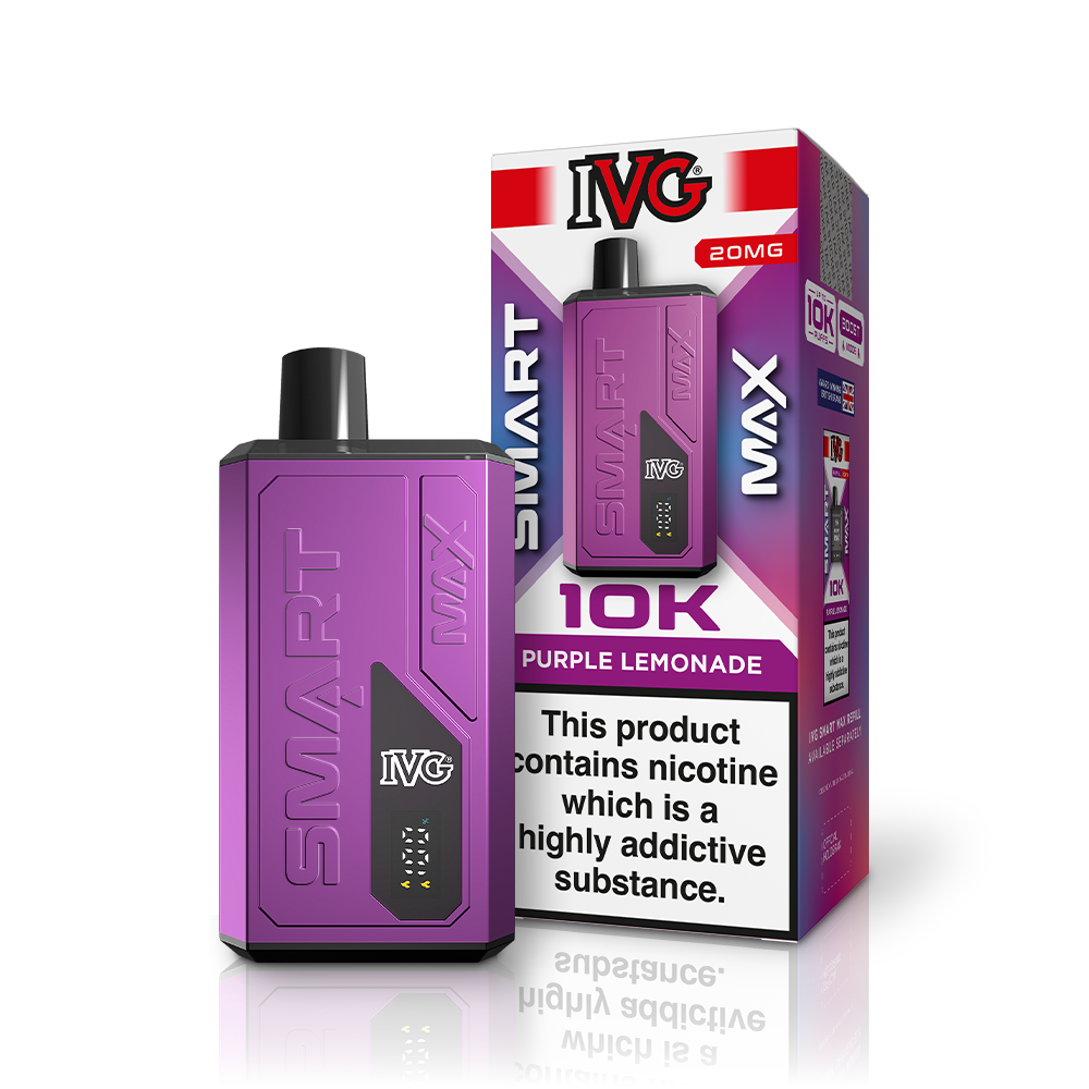 IVG Smart Max 10K Prefilled Pod Kit (Box of 5)