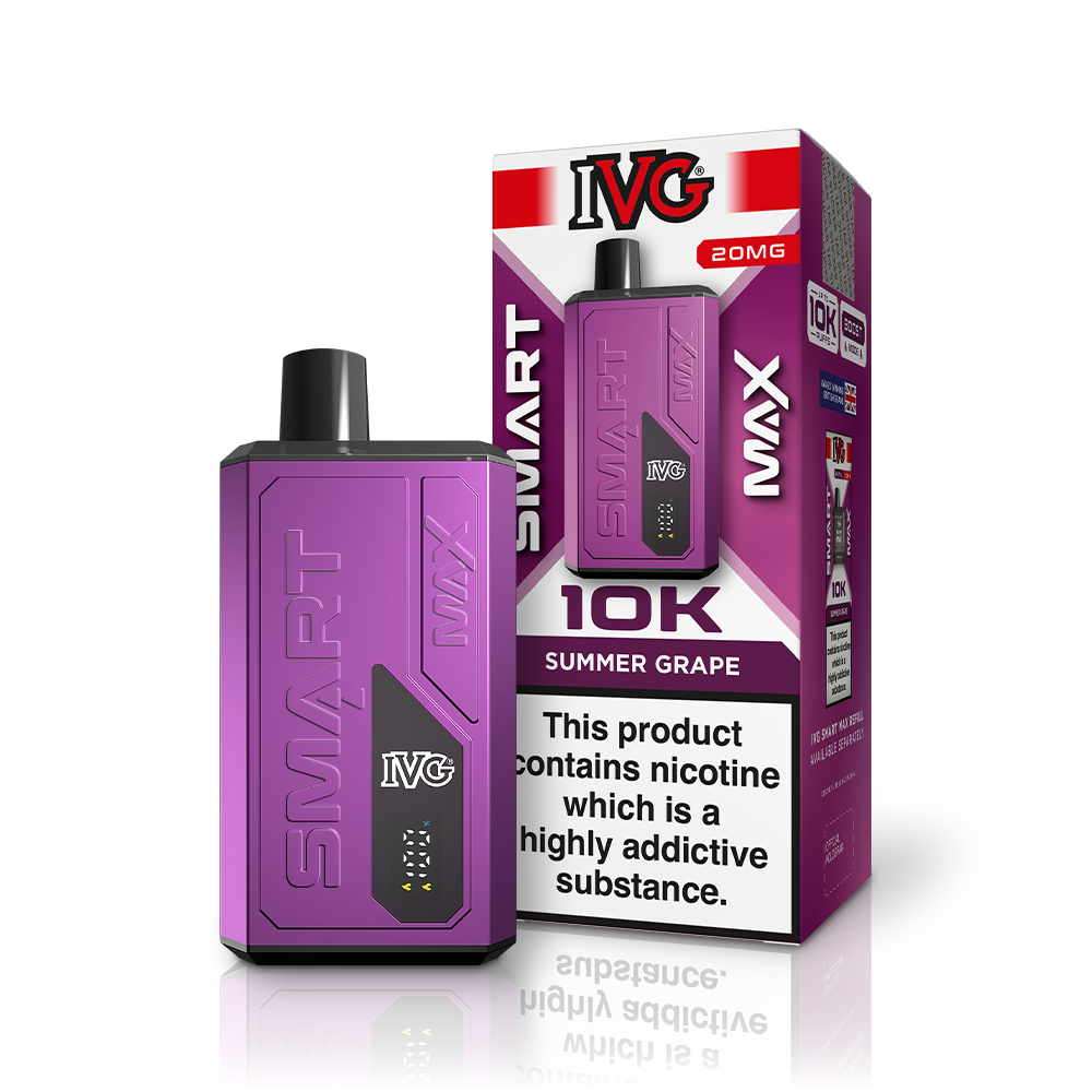 IVG Smart Max 10K Prefilled Pod Kit (Box of 5)