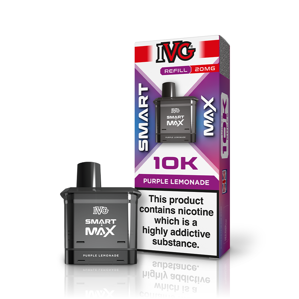 IVG Smart Max 10K Pre-filled Pods (Box of 5)