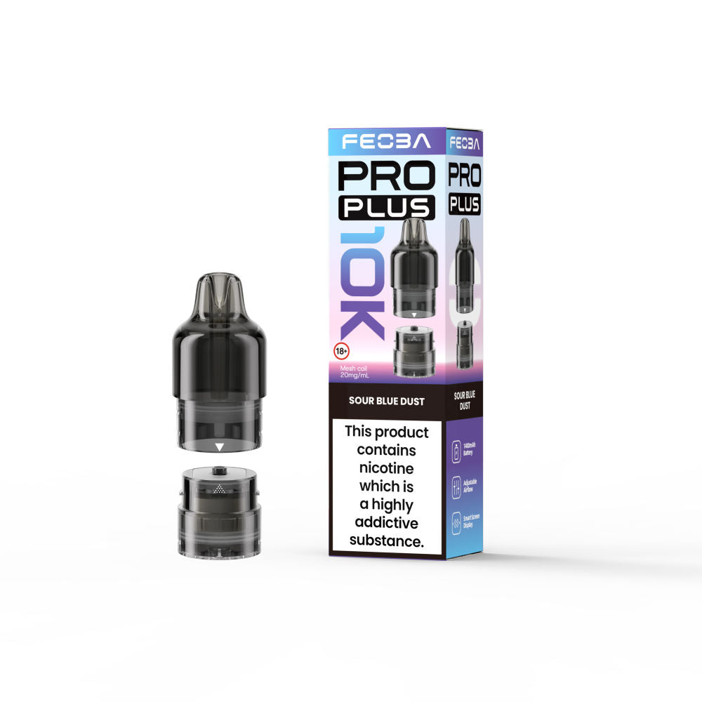 Feoba Pro Plus Replacement Vape Pods - 20mg - 5 Pack
