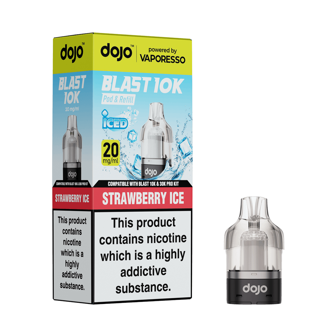 Vaporesso Dojo Blast 30K Pro Replacement Pods 20mg- 5 Pack