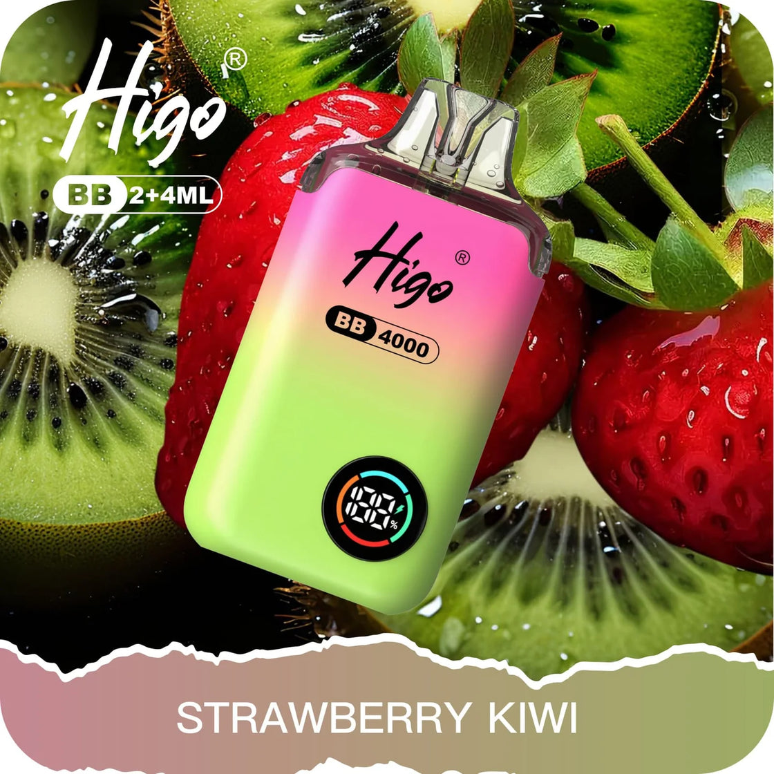 Higo BB4000 Kit (Box of 10) - Strawberry Kiwi