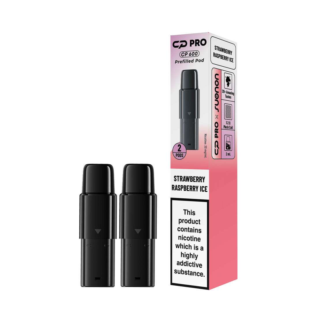 The CP Pro 600 Prefilled Pods (Box of 20)