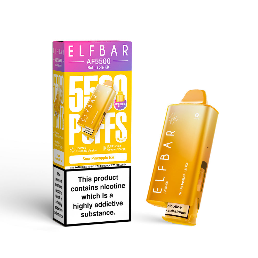 Elf Bar AF5500 Pre-Filled Vape Kit Box of 5