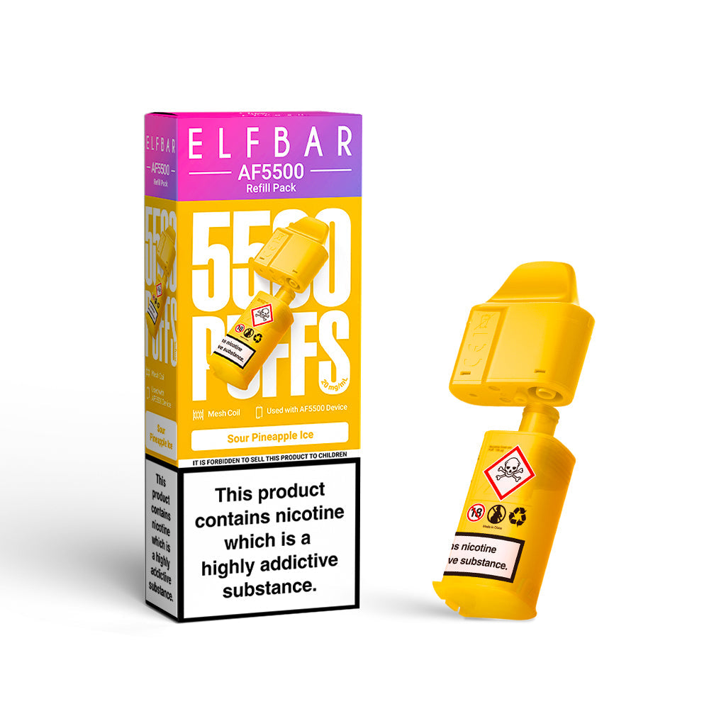 Elf Bar AF5500 Replacement Prefilled Pods Box of 5