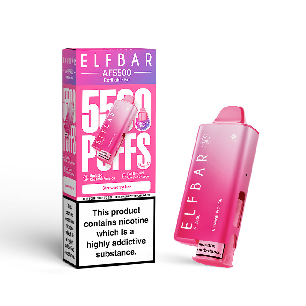 Elf Bar AF5500 Pre-Filled Vape Kit Box of 5