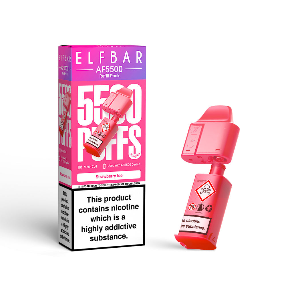 Elf Bar AF5500 Replacement Prefilled Pods Box of 5
