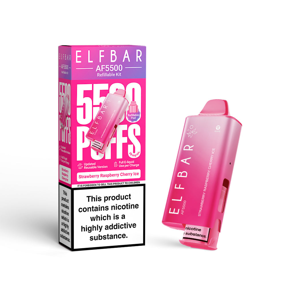 Elf Bar AF5500 Pre-Filled Vape Kit Box of 5
