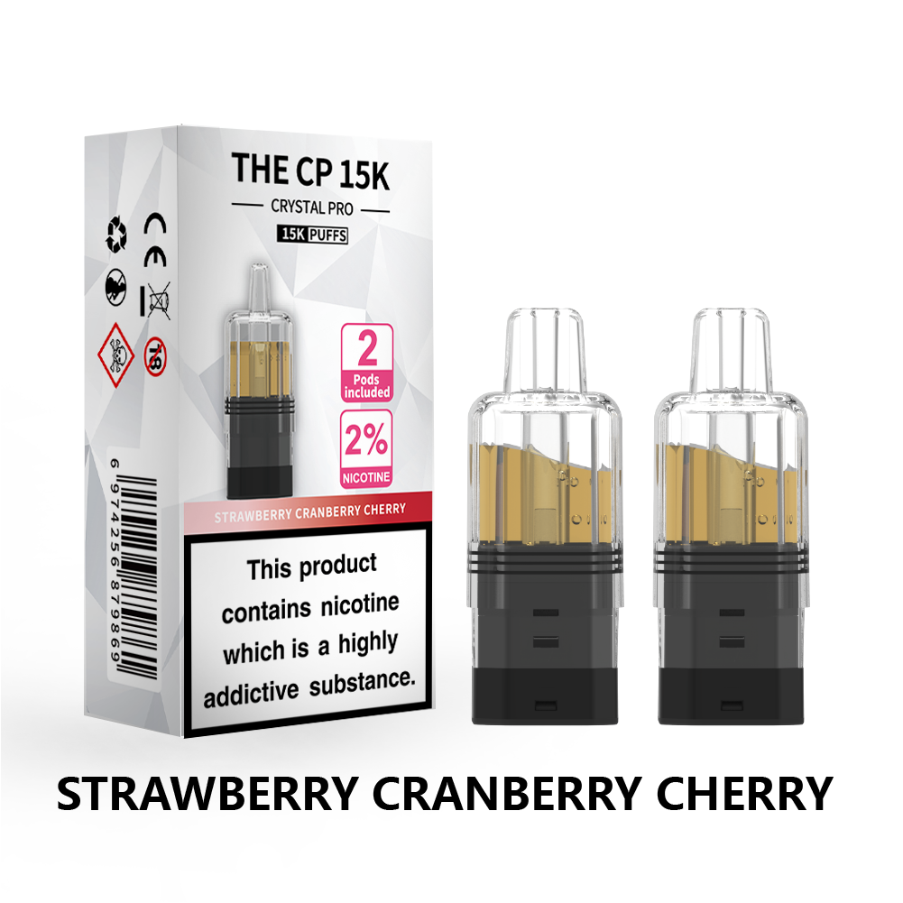 The CP 15K Pre-filled Replacement Pods- (2 x 10ml+2ml) - 20mg - 5 Pack